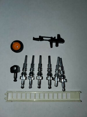 G1 Transformers Inferno Gun Blaster Rifle 6 Missiles L Fist Wheel Parts lot
