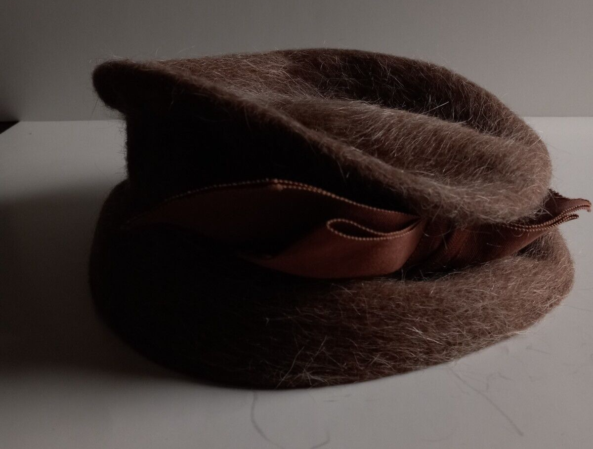 Brown, Woolf Brothers, Vintage Ladies Hat. Pre-Owned. | eBay