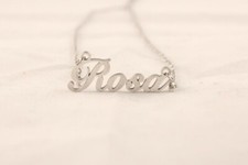 Name necklace pendant stainless steel 50 off 30.00 ROSA
