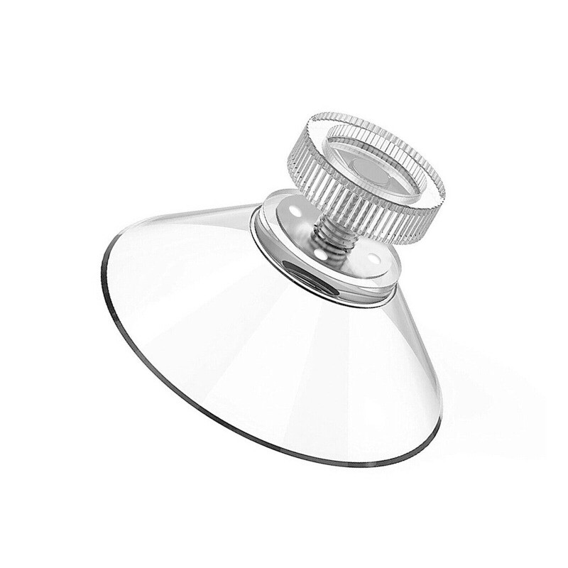 10pcs Strong Suction Cups w/ M4 Screw Rod Knurled Hook Clear Kitchen Glass 2025