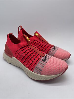 Nike React Phantom Run Flyknit Siren Red 2022 DV2145-600 Men’s Size 
