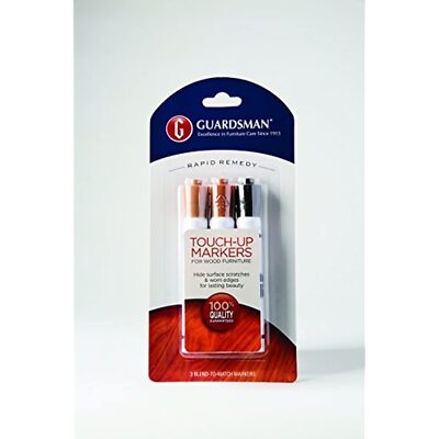 Guardsman 529834 3 Colors Wood Markers-3 Colors-Touch-Up and Repair