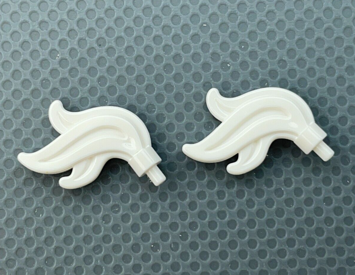 LEGO Minifigure White Plume Feather 64647 Pirate Musketeer Knight