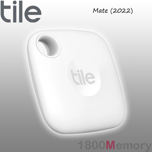 duizelig matras segment GENUINE Tile Mate 2022 Bluetooth Tracker 1 Pack with Built-in Battery White  819039022842 | eBay