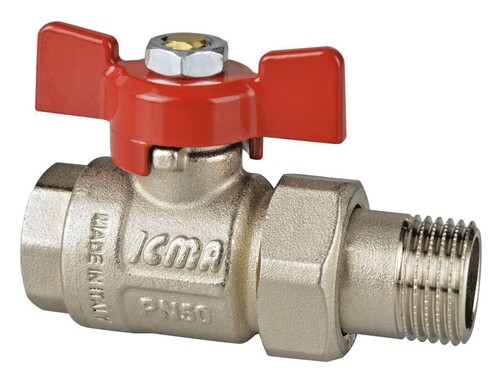 UNIWATER Kugelhahn 1 Zoll - DVGW Geprüft Für Trinkwasser Bis 150°C