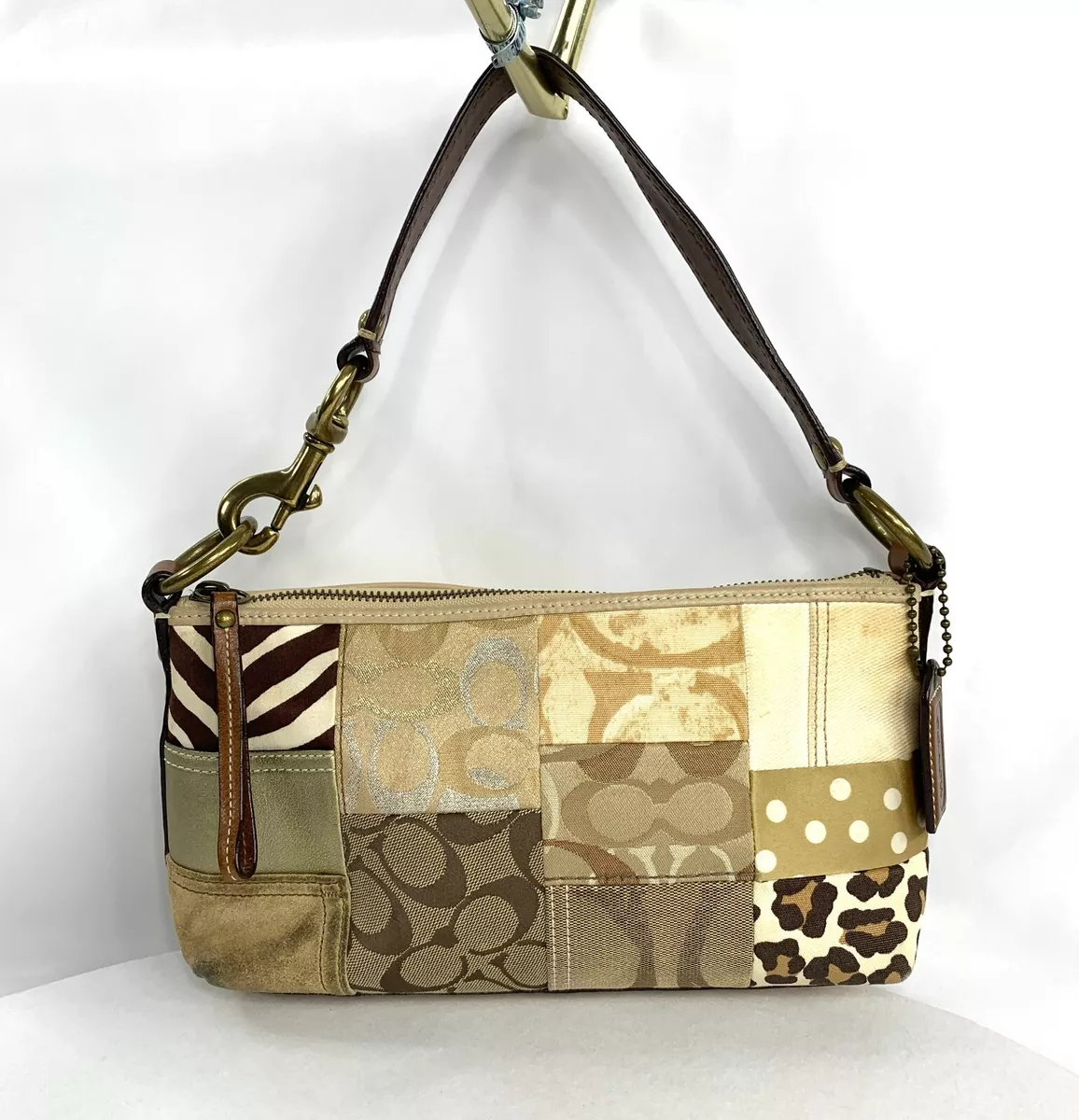 Small tan coach purse cheap