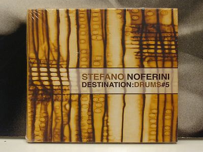 STEFANO NOFERINI - DESTINATION: DRUMS #5 CD NUOVO SIGILLATO NEW TRIBAL HOUSE