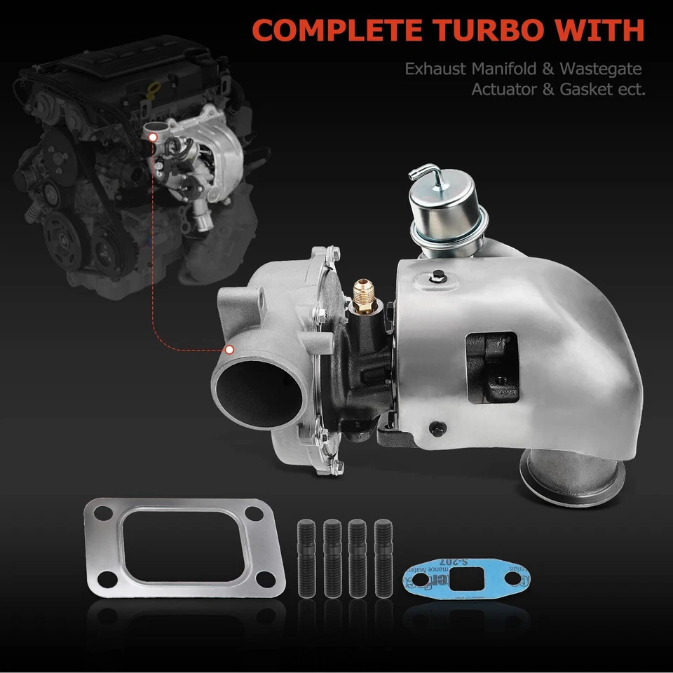 Nuevo turbocompresor GM8 para camioneta Chevy GMC 97-02 6,5 L diésel 12552738 Foto 2 de 4