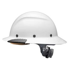 Lift Safety DAX Carbon Fiber Full Brim Hard hat White HDC-18WG New Blemished