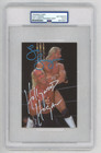 Hulk Hogan and Lex Luger Dual Signed PSA/DNA 1998 Panini WCW #53 Auto Card HOF