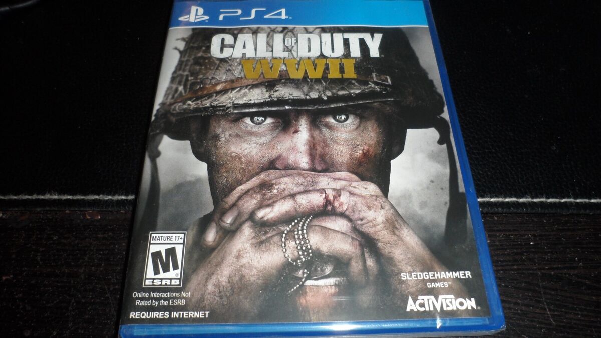 Call of Duty WWII Playstation 4 PS4 PS5 WW2 World War 2 Activision Shooter  New