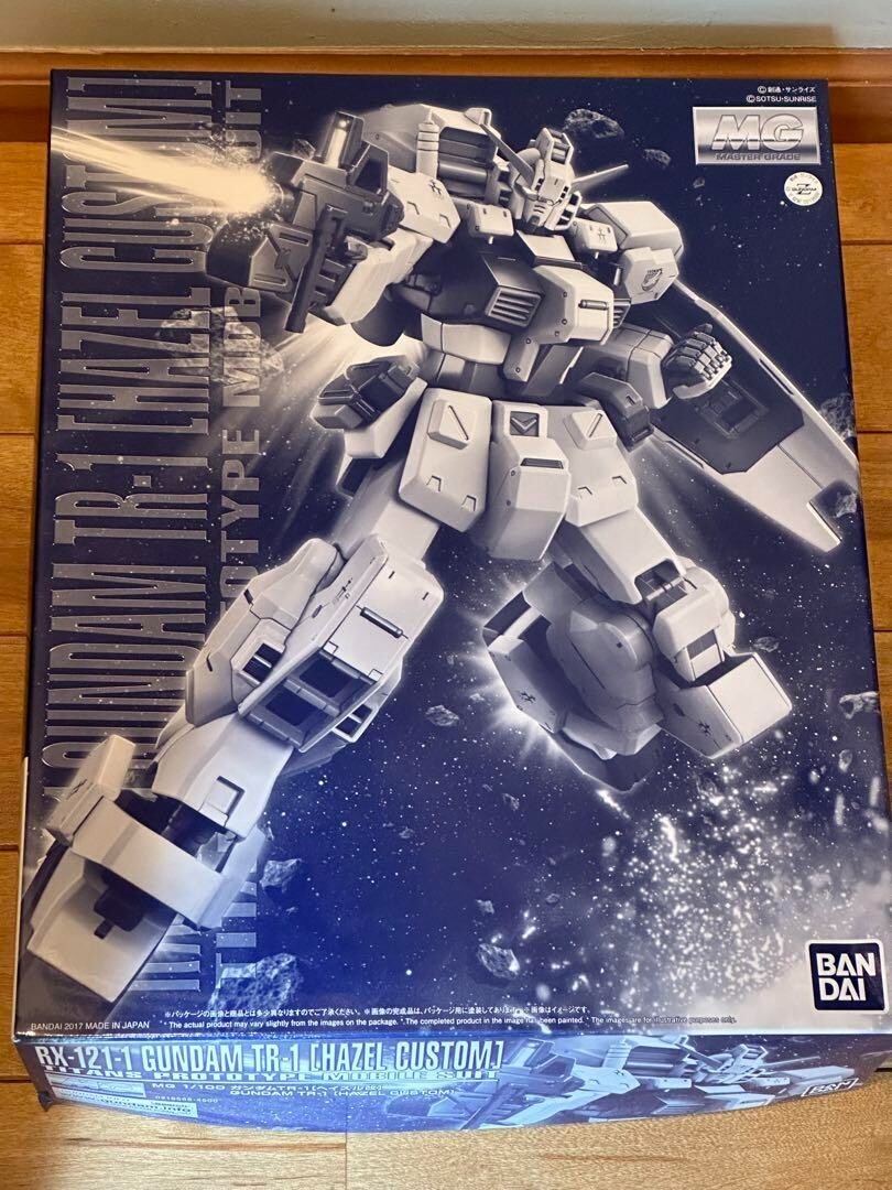 BANDAI MG 1/100 RX-121-1 GUNDAM TR-1 HAZEL CUSTOM Model Kit A.O.Z