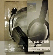 Atrix M-Series Gaming Headset for Playstation XBOX Switch PC - NEW SEALED!!!