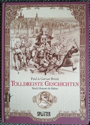 Honore de Balzac Erotik Graphic Novel ''Tolldreiste Geschichten'' (2023) SPLITTER
