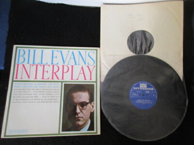 Bill Evans Interplay UK Vinyl LP Promo Copy MONO RLP445 Freddie