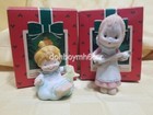 Hallmark 1984 Betsey Clark Katybeth angel porcelain Christmas Ornament Lot