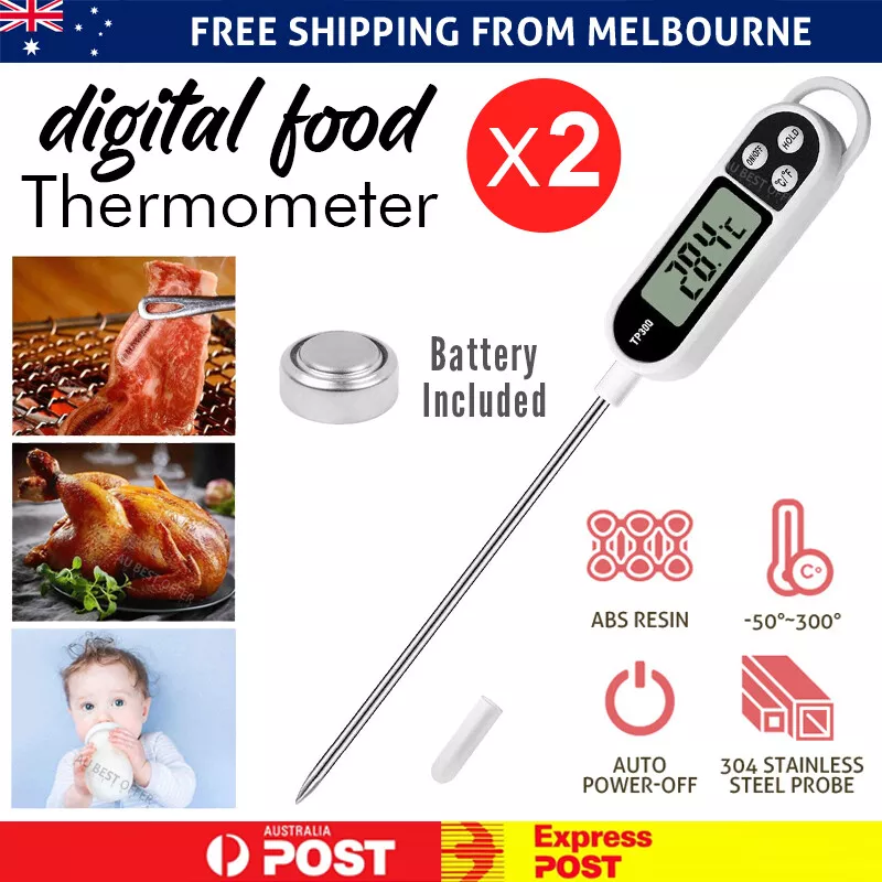 Digital Meat Thermometer Instant Read Food BBQ Kitchen Cooking BBQ