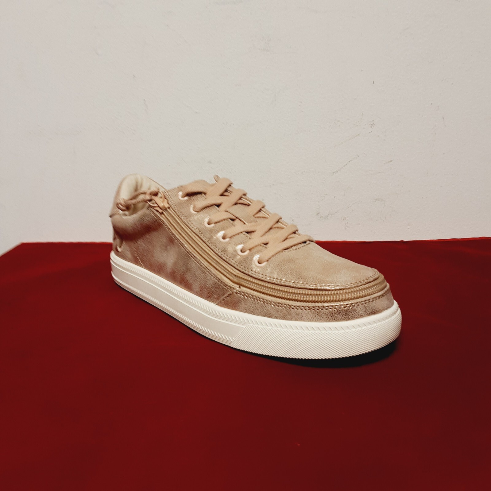 BILLY Footwear Classic Low Lace-Up Zip-On Shoe - Choose Color / Size  -  NIB