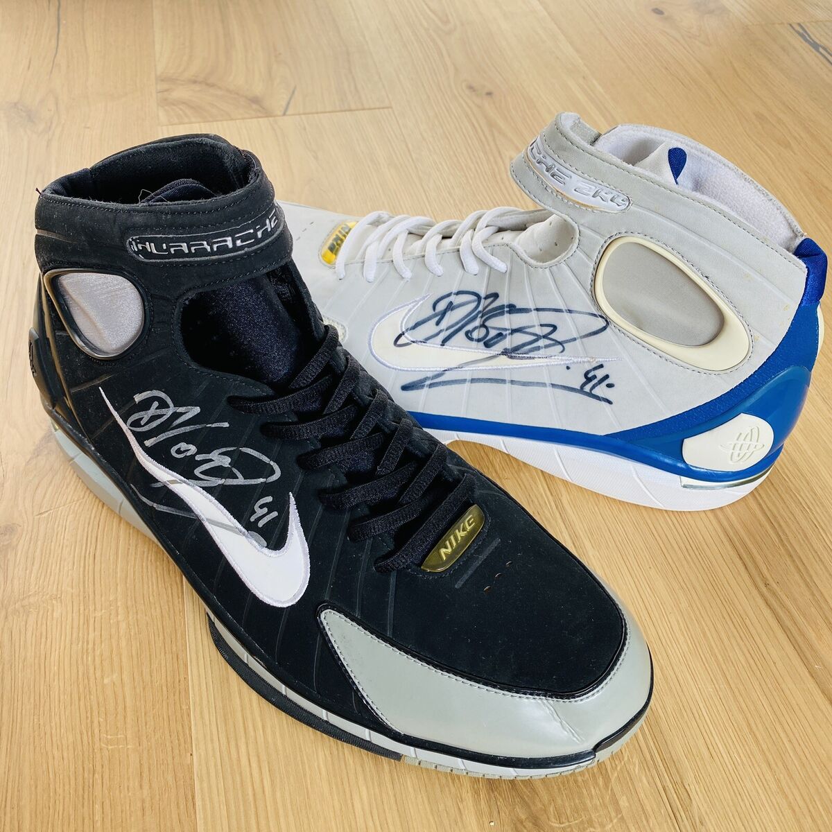 Dirk Nowitzki signed shoes Nike Doncic jersey NBA Air Jordan Dirk Nowitzki signed shoes Nike Doncic jersey NBA Air Jordan