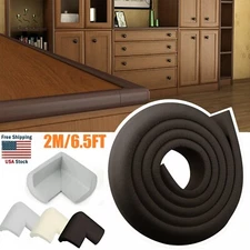 2M Table Desk Cove Edge Corner Protector Baby Proofing with 4 Corner Cushion