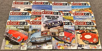 COMPLETE YEAR 2002 Thoroughbred & Classic Cars Magazine x 13 Issues McCartney
