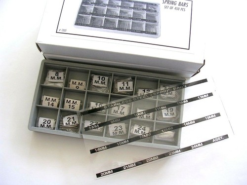 Federstege 450 Double Shoulder Edelstahl Uhrenarmband Armband IW SUISSE 8-24m - Bild 4 von 5