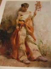 " The Young Peddler " by Pino   handsigned & Certified by Classic Publications