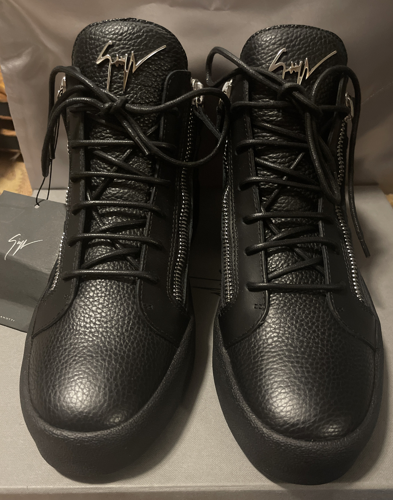 ブラウン×ピンク 【新品未使用】GIUSEPPE ZANOTTI ブラック Kriss