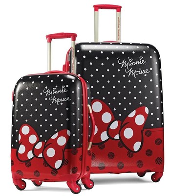 minnie mouse suitcase with wheels