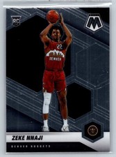 2020-21 Panini Mosaic #231 Zeke Nnaji