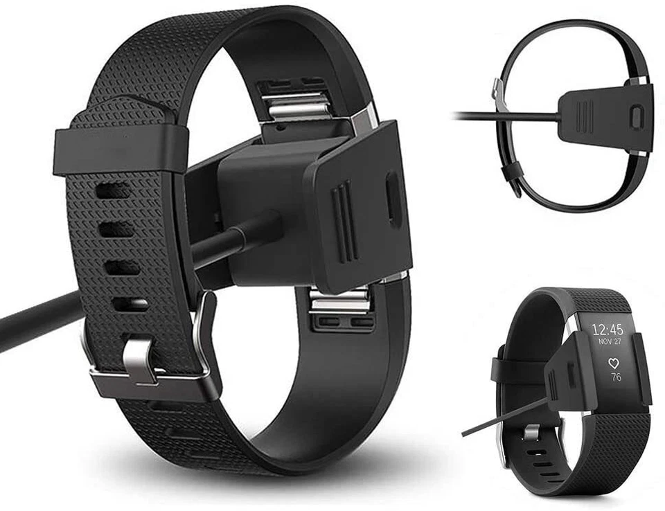 USB Ladekabel Für Fitbit Charge 2 Fitness Smartwatch Ladegerät Netzteiadapter 1M - Bild 4 von 4