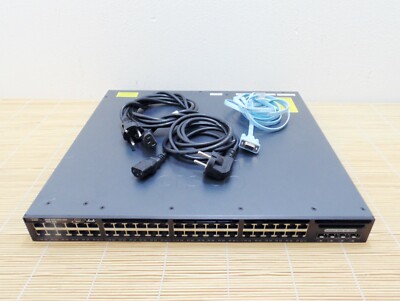 Cisco WS-C3650-48TS-L 48 10/100/1000 RJ45 4x1G Lan Base Dual AC PSU Eth Switch