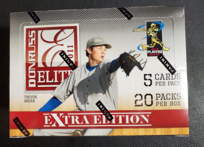 2011 Donruss Elite Extra Edition Baseball Hobby Box Sealed