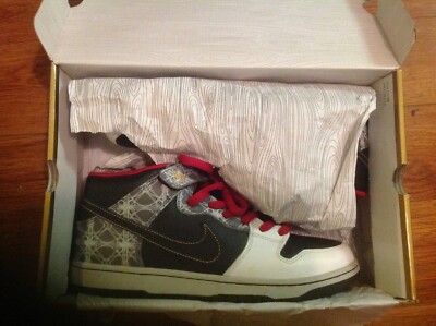 Nike Dunk Mid Elite SB Beijing Medium‎ Width Men\'s Size 9.5 Nike-Dunk-SB-Mid-Beijing-  main image 2