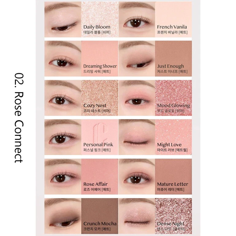 CLIO Pro Eye Palette Air 0.6g*12 & Free Random Sample Gifts - Image 3 of 4