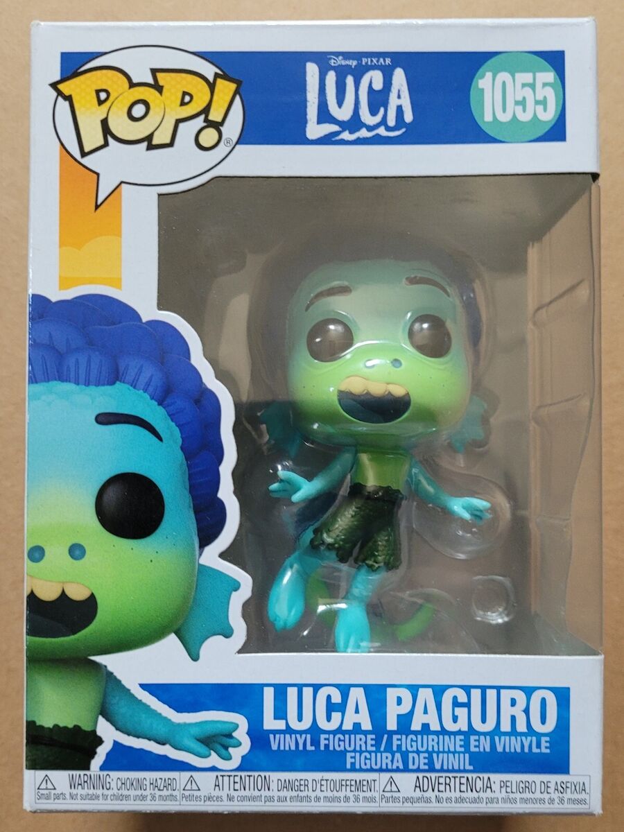 Funko Pop Disney Pixar Luca Paguro (Sea Monster) #1055 box damage Italy