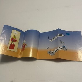 LEGO 6453 Space Port Mission Tracker Com-Link Cruiser Instruction manual only