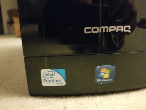 HP COMPAQ 5008 MT VS697UT#ABA Pentium Duo Core E5400 2.70GHz 3 GB RAM WIN 7 PRO - Picture 2 of 7