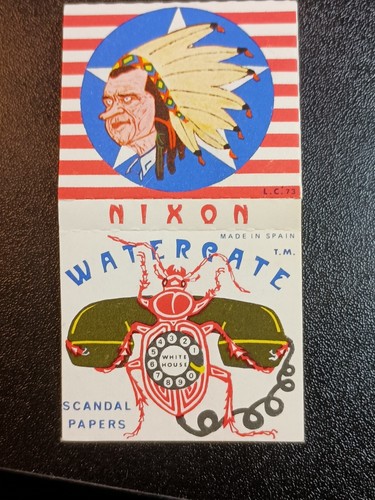 1973 Scandal Rolling Papers President Richard Nixon Watergate Ehrlichman - Picture 8 of 10