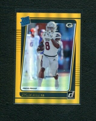 2021 Donruss Football Gold Holo Press Proofs - Rated Rookies - Complete Your Set