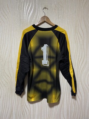 2000s PUMA GOALKEEPER FOOTBALL SHIRT SOCCER JERSEY LONG SLEEVE sz