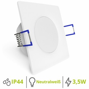 Flache einbaustrahler 230v