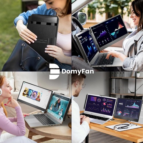 Portable 14-Inch FHD Laptop Screen Extender for Multi-Device Compatibility - Picture 9 of 14