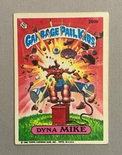 1986 Topps Garbage Pail Kids Series 6: Dyna Mike #250b