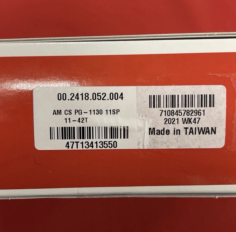 Cassette SRAM 11 velocidades PG-1130 11-42 y PC1170 Foto 2 de 4