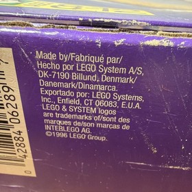 LEGO Pirates Ship 1996 Red Beard 6289 BOX ONLY !!!! No Pieces Just The Box