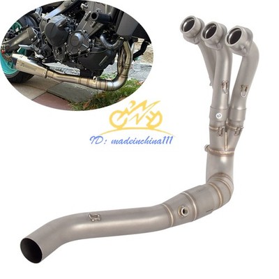 MT-09 2024-2025 For Yamaha XSR900 Tracer 9 Full Exhaust System Header Link Pipe