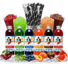 Slush Sirup Partyset 6 Sorten 250ml +125 Löf...