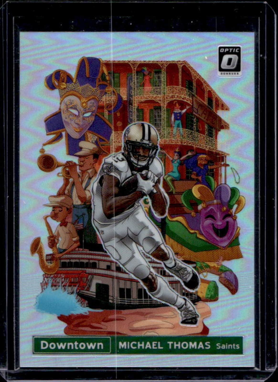 2020 Donruss Optic Michael Thomas Downtown SSP #DT-16 Saints
