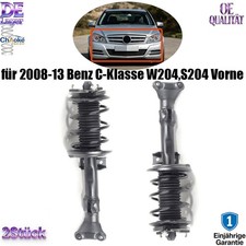 2x Komplett Stoßdämpfer Federbein Satz Vorne für C-Klasse W204,S204 C200CDI-C350